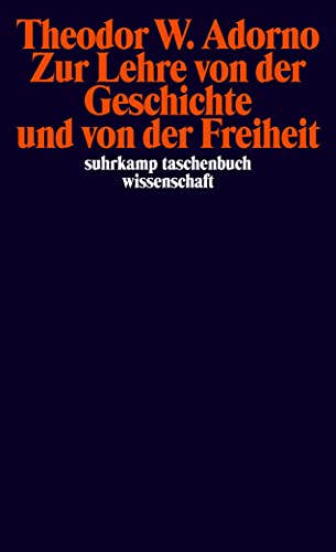 Zur Lehre von der Geschichte und von der Freiheit: (1964/1965) (suhrkamp taschenbuch wissenschaft) von Suhrkamp Verlag AG